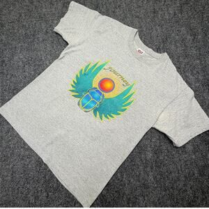 Vintage Journey Summer Tour 1999 T Shirt Mens L Anvil Made USA Fabric Gray
